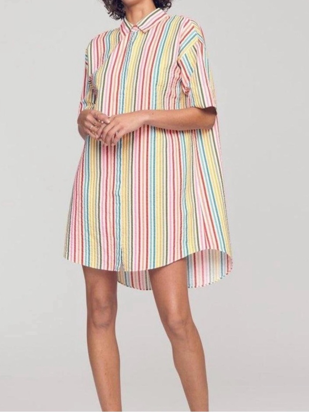 Bonobos Rainbow Riviera Shirt Dress